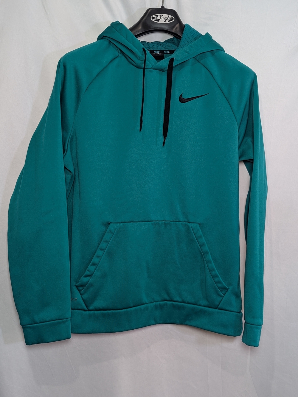 Nike Women's Dri-FIT Teal Hooded Pullover Sweatshirt Medium